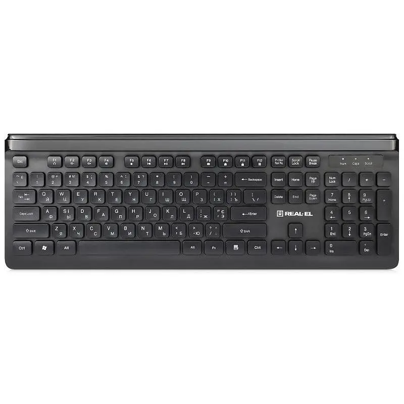 Клавіатура REAL-EL 7085 Black
