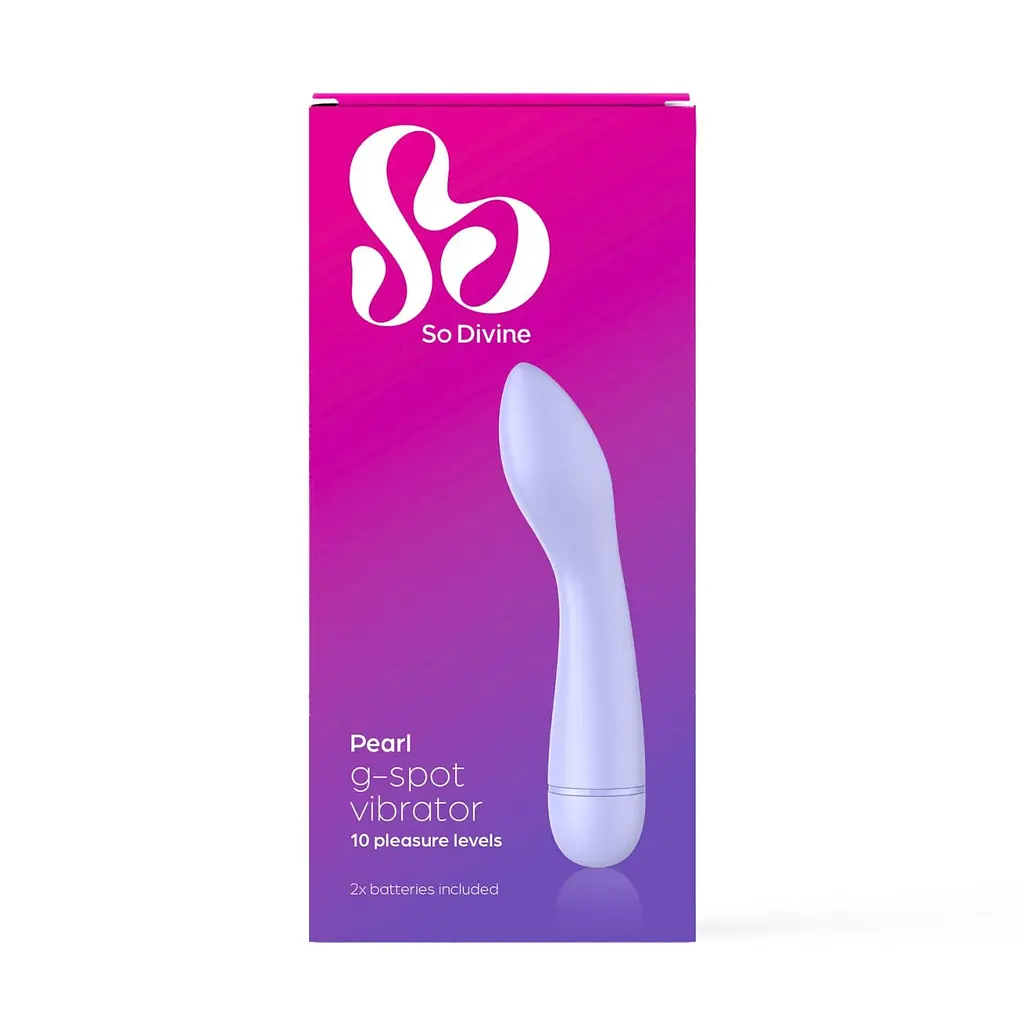 Вибратор So Divine Pearl Mini G-spot 12.5 см (сиреневый) - фото 7