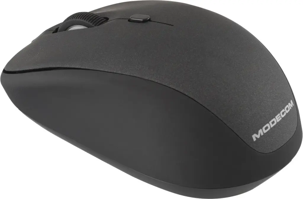 Мишка Modecom MC-WM6, бездротовий, 3кн., 1600dpi, нано ресівер, чорний - фото 2