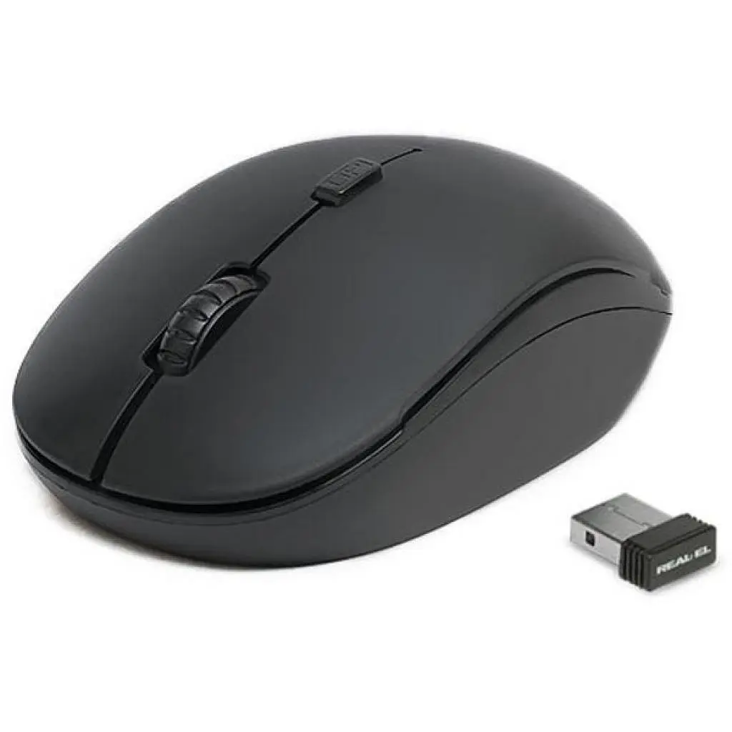 Миша Real-EL RM-301 black (RM-301 black) - фото 5