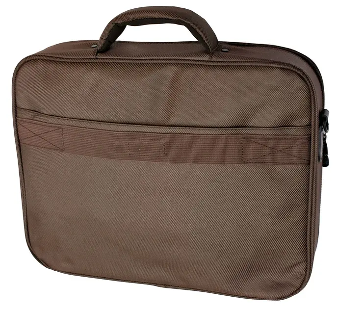 Сумка для ноутбука еліт 15.6 HQ-Tech EE-15117H (Dark+Light Coffee Nylon 1680D) (о) - фото 2