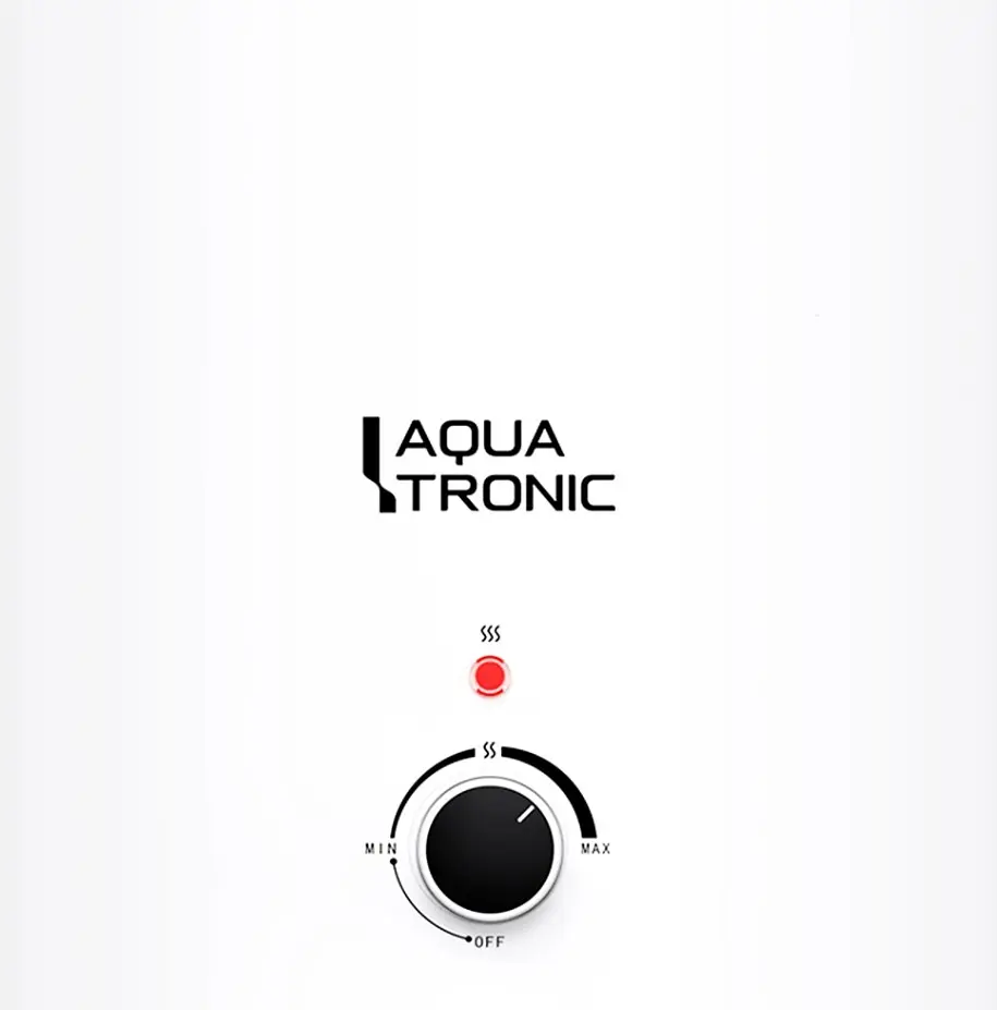 Водонагреватель электрический Aquatronic, 2 кВт, сухой ТЭН, 80 л универсальный, цилиндрический, белый (Round D804620 B4) - фото 5
