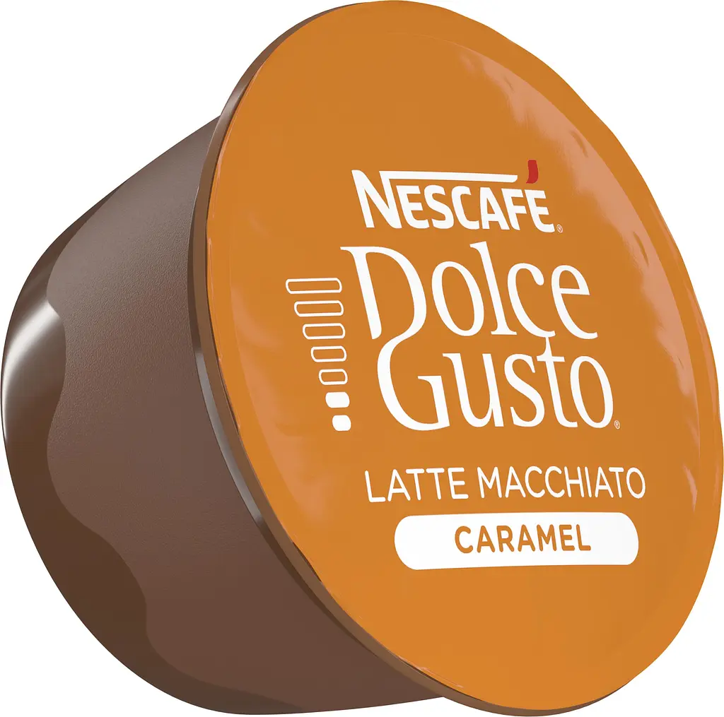 Набор кофе в капсулах Nescafe Dolce Gusto Latte Macchiato Caramel 48 шт. 436.8 г (3 уп. x 16 шт. 145.6 г) - фото 7