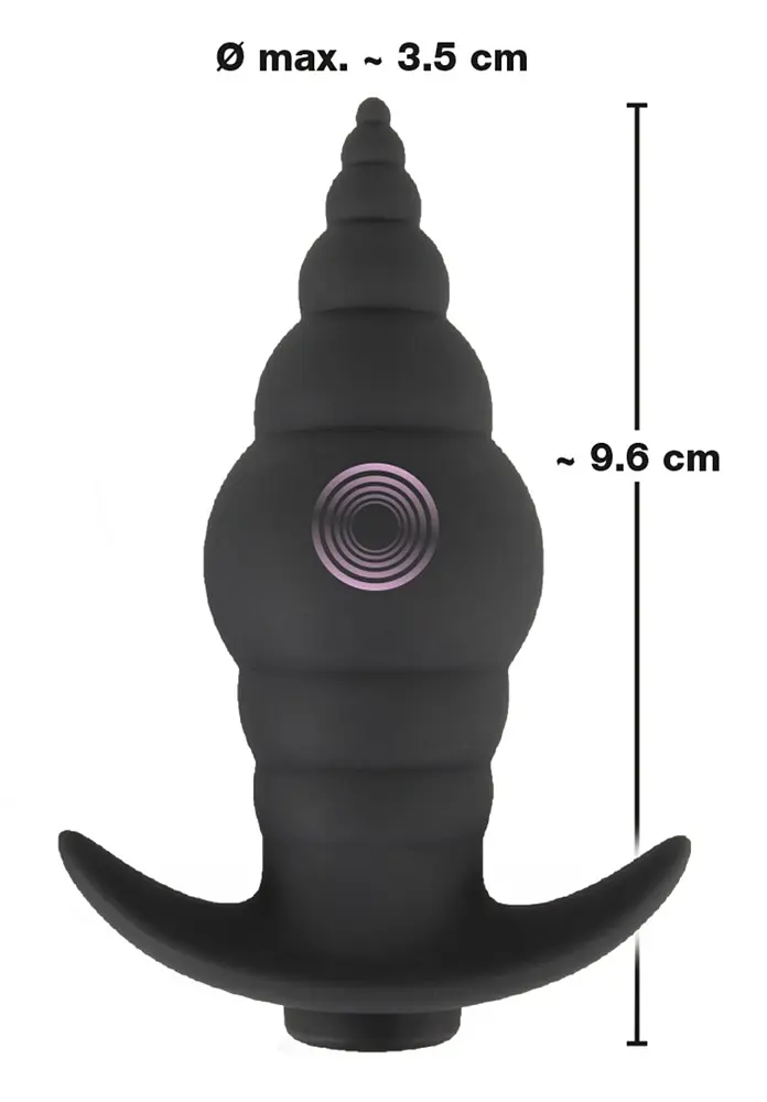 Анальна пробка з вібрацією Black Velvets RC Butt Plug Orion 42-05530850000 98250 - фото 3
