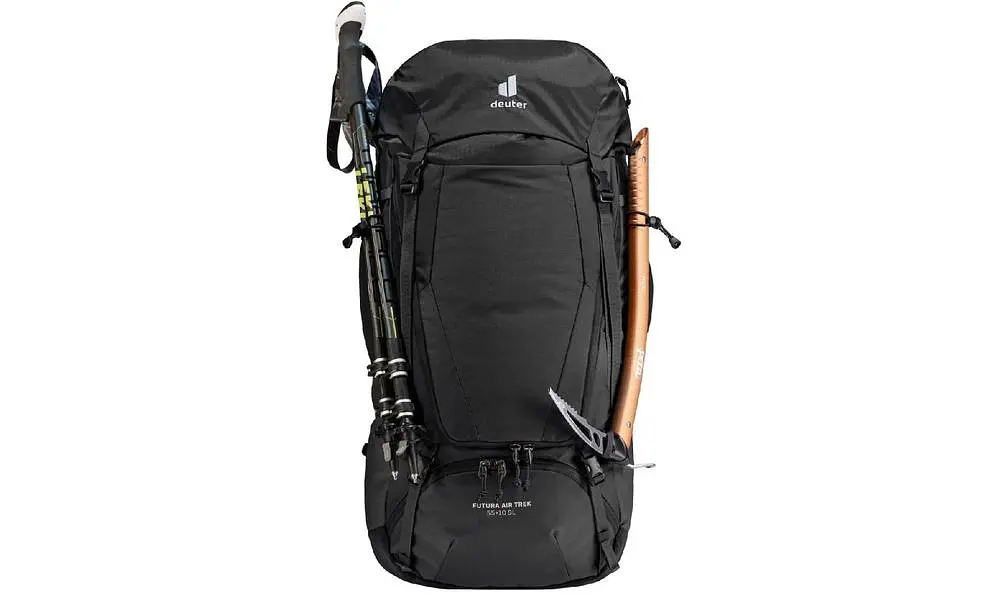 Рюкзак Deuter Futura Air Trek 55 + 10 SL Black-Graphite (1052-3402221 7403) - фото 2