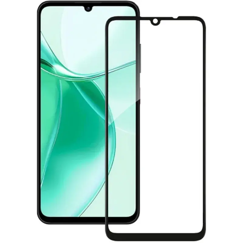 Скло захисне ACCLAB Full Glue ZTE Blade A35 Black (1283126598845) - фото 2