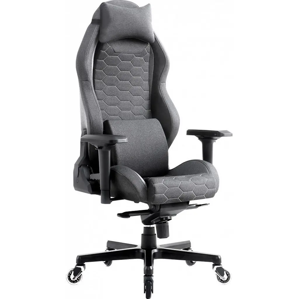 Комп'ютерне крісло GT Racer X-3105 Fabric Dark Gray/Gray [156370] - фото 4