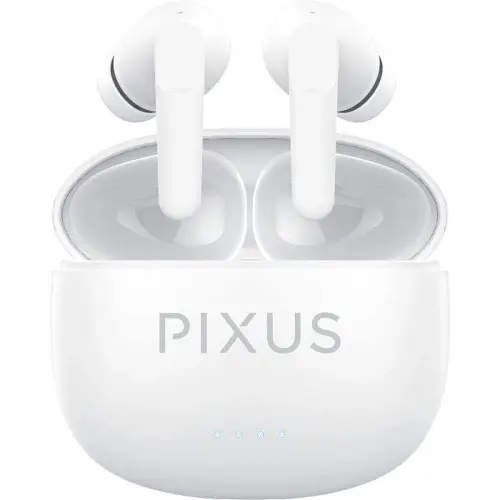 Навушники бездротові Band TWS, White, Bluetooth 5.3, мікрофон Pixus teh0027983