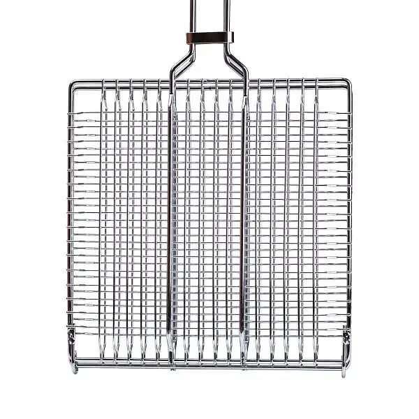 Решітка для гриля та барбекю TS Kitchen Grill плоска 24*24 см HP455RESH - фото 4