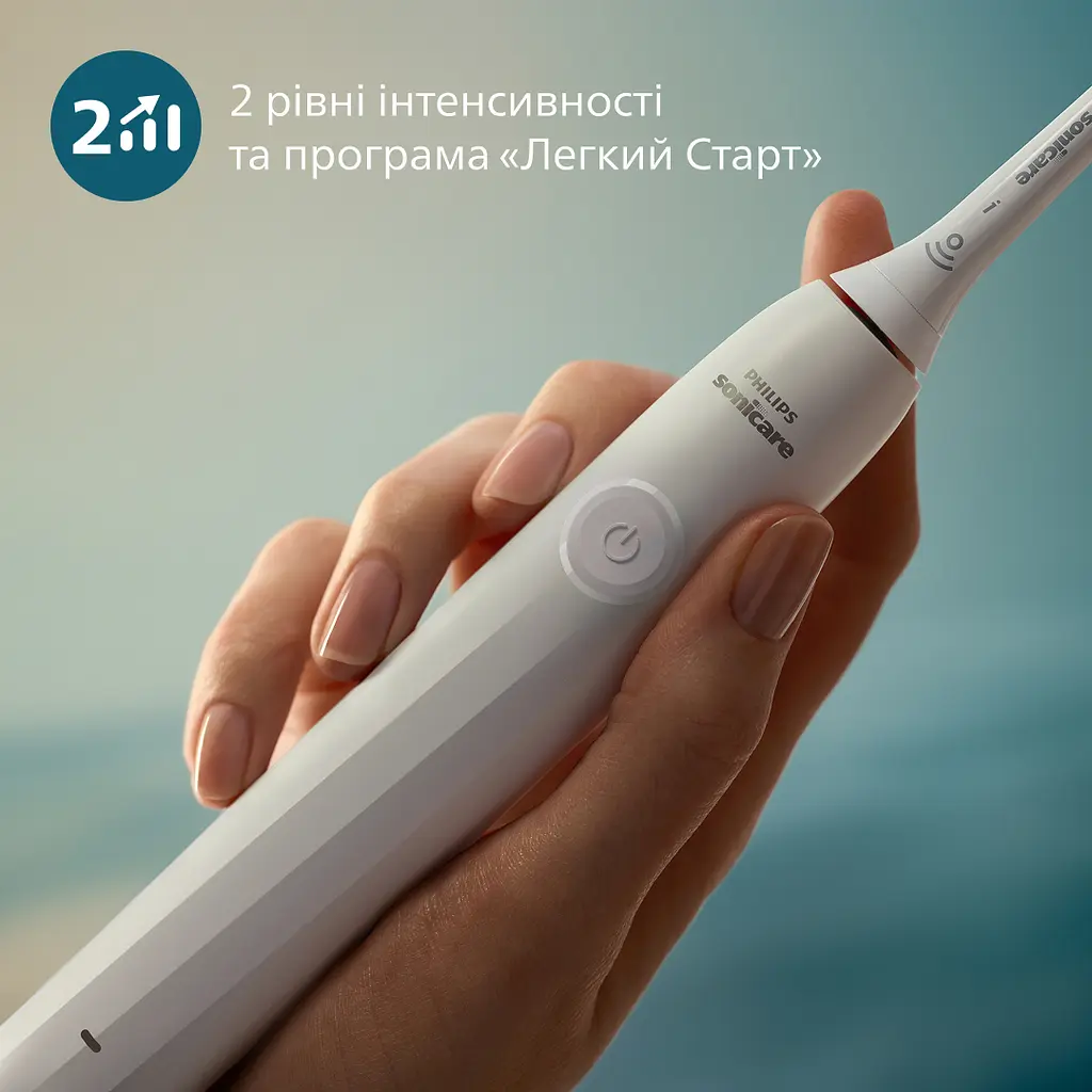 Електрична зубна щітка Philips Sonicare HX4021/01 серії 2100 - фото 7