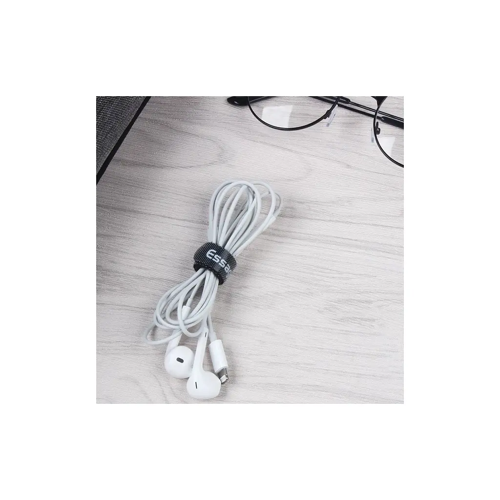 Набір для кріплення Earphone Charger Cord Management Holder Clip 10 pcs/strip Essager (EXD-KBB01) - фото 3