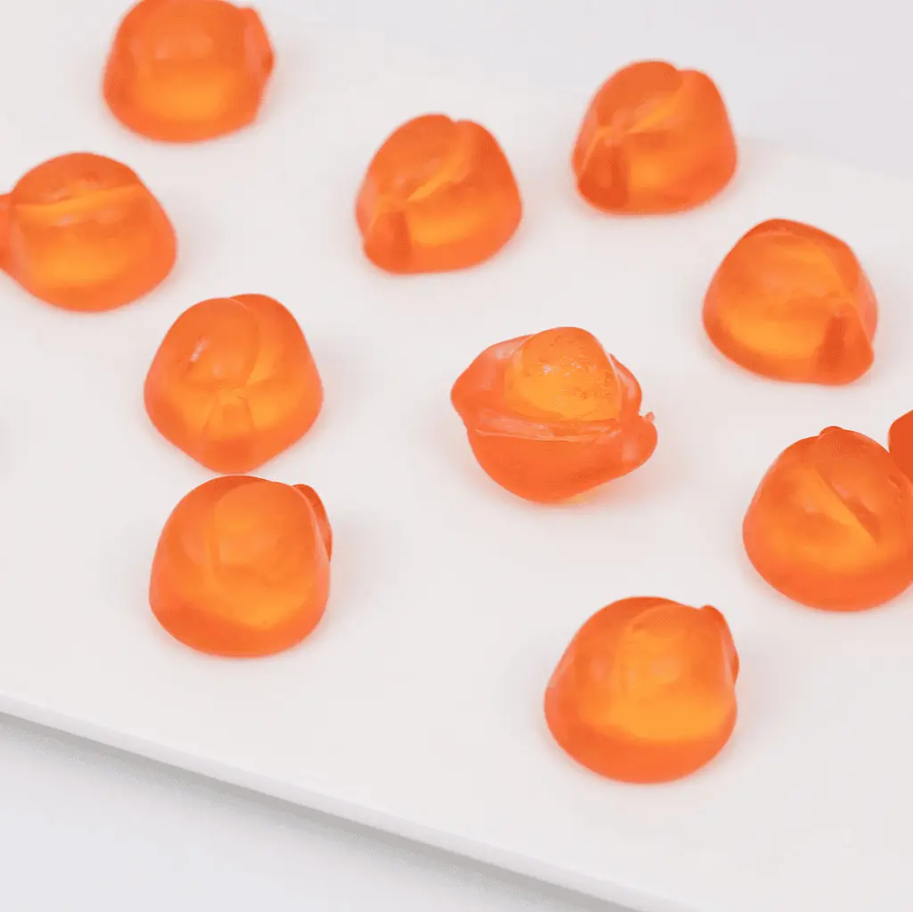 Жувальні цукерки Amos Peelerz Gummy Peach 85г - фото 4