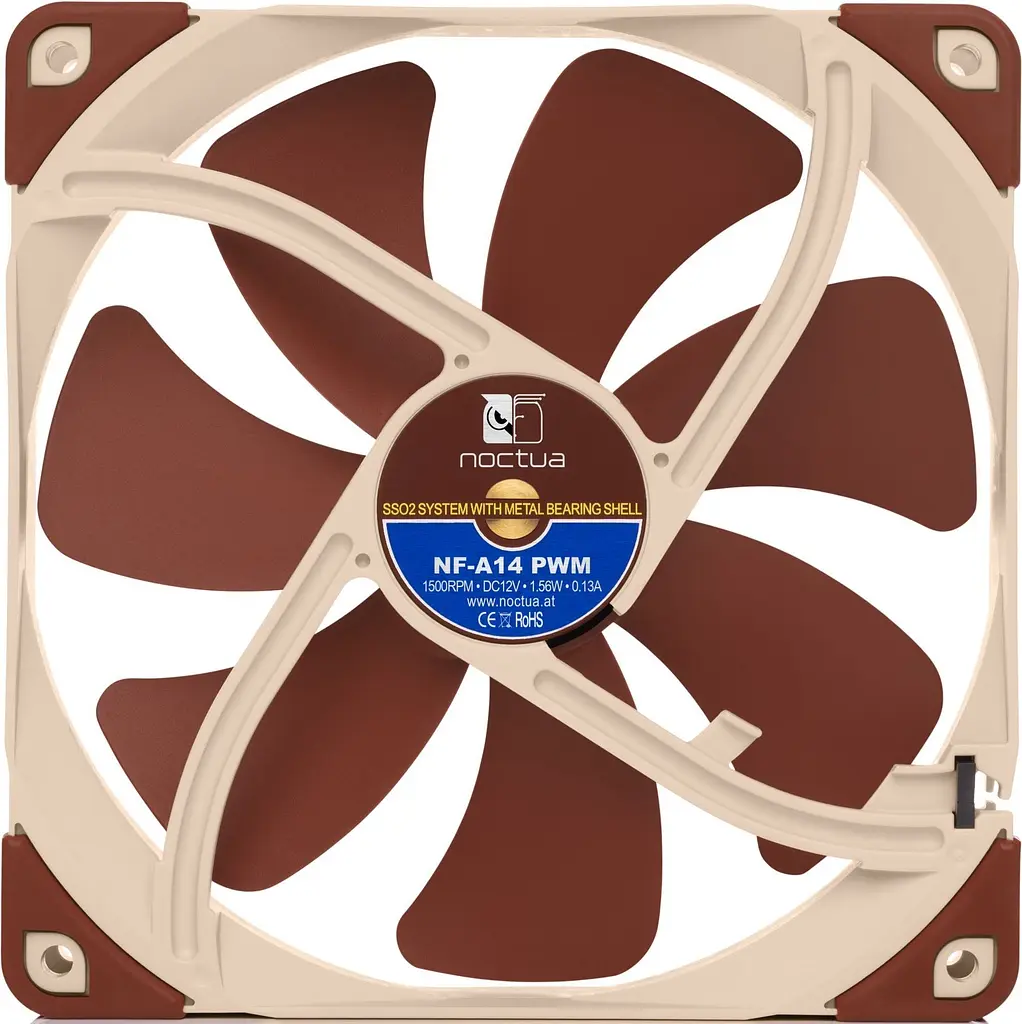 Вентилятор Noctua NF-A14 PWM 140mm - фото 3