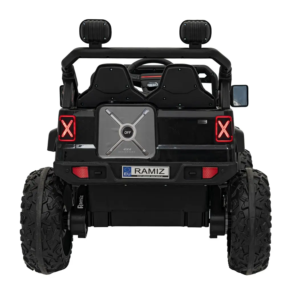 Електромобіль Ramiz OFF ROAD Speed ​​2х12 В,Rose (PA.HL598.ROZ) - фото 17