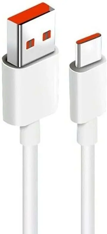 Кабель USB Type-C Xiaomi 6 A (BHR 6032 GL) white 1 m UA UCRF - фото 2