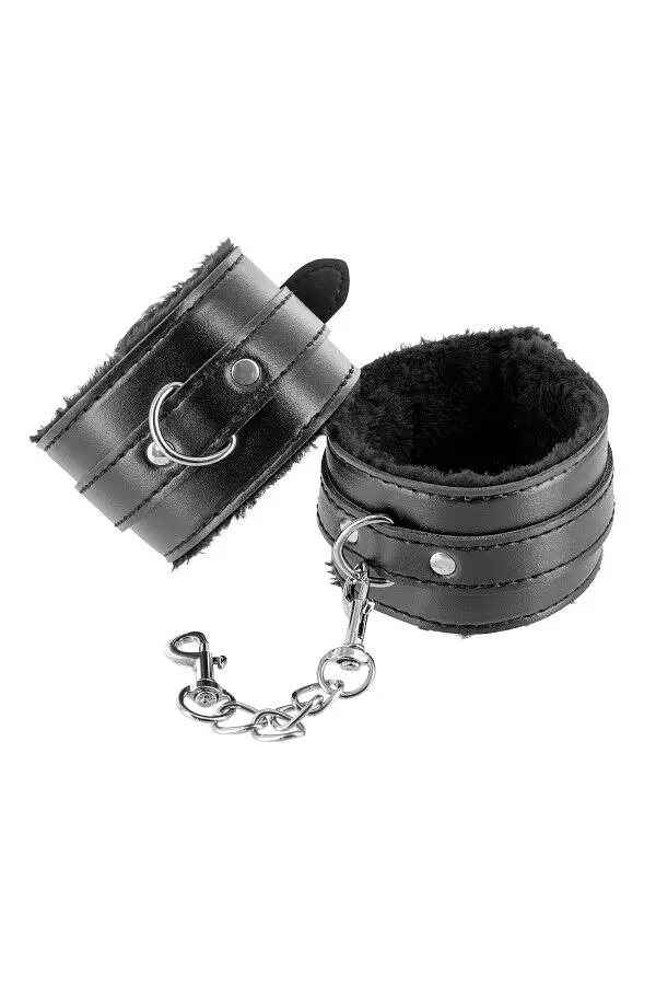 Набір для BDSM усе-в-одному Fetish Tentation SM Bondage Box in vegan leather, 10 предметів - фото 2