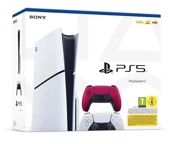 Игровая консоль Sony PlayStation 5 Slim 1 ТБ + DualSense Cosmic Red - фото 5