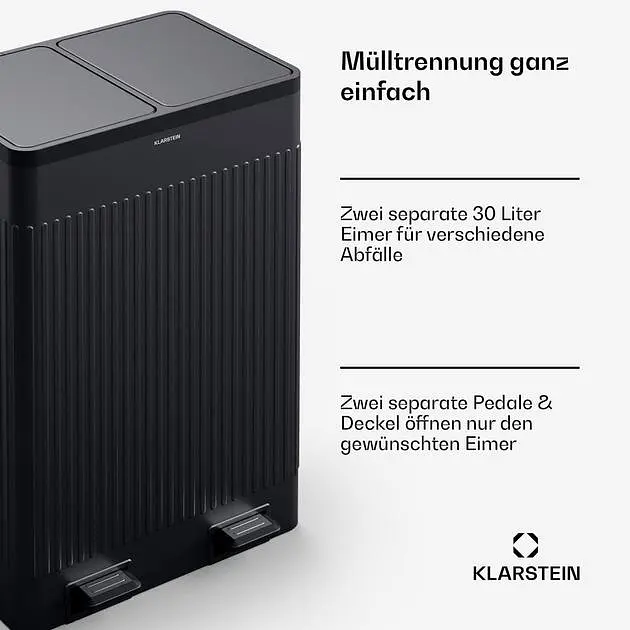 Мусорное ведро Klarstein Grama 60 (10045369) - фото 2