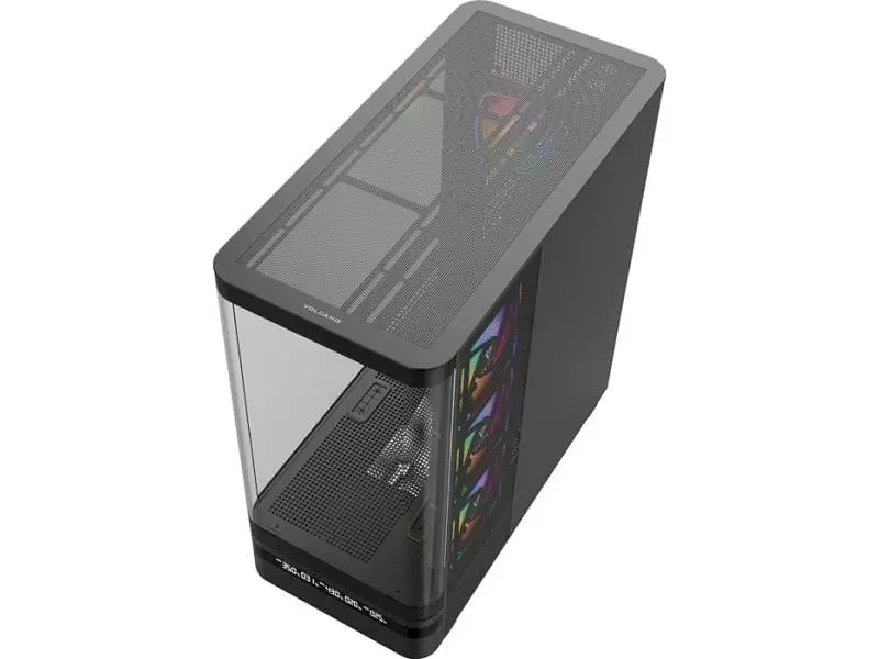 Корпус MODECOM VOLCANO AQ200 ARGB MIDI BLACK (MC-A-AQ200-4FA-B) - фото 9