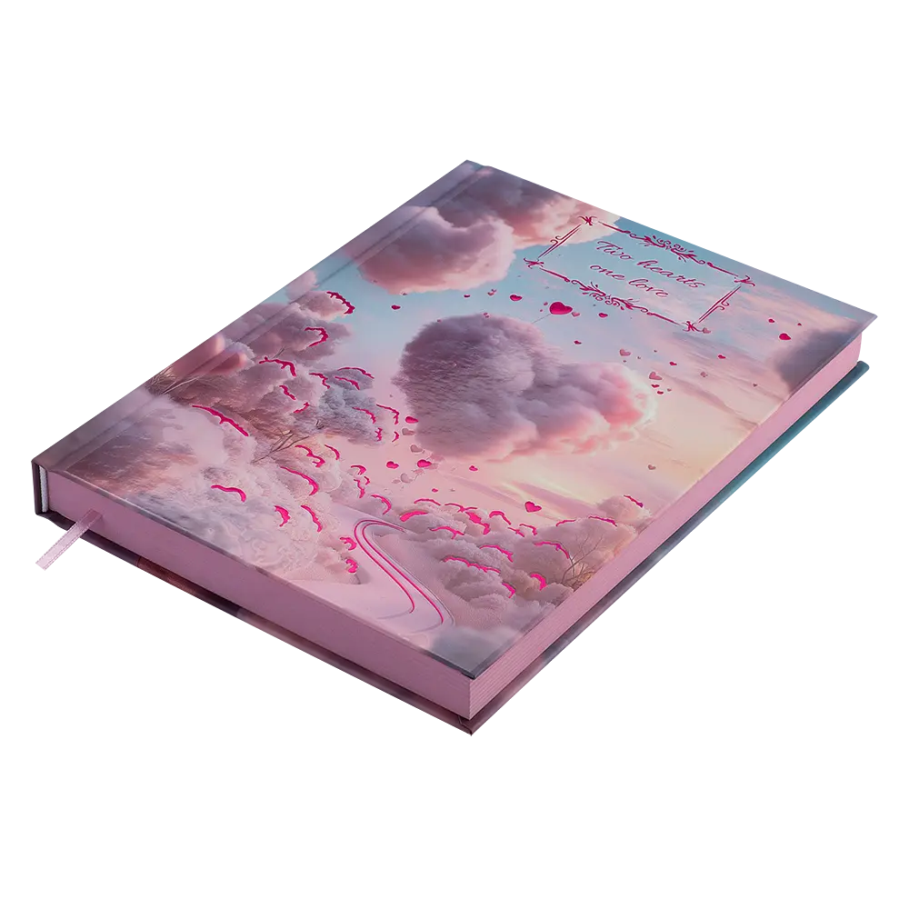 Щоденник недатований Buromax Romantic поліграфічний A5 336 сторінок блакитний (BM.20400-14) - фото 5