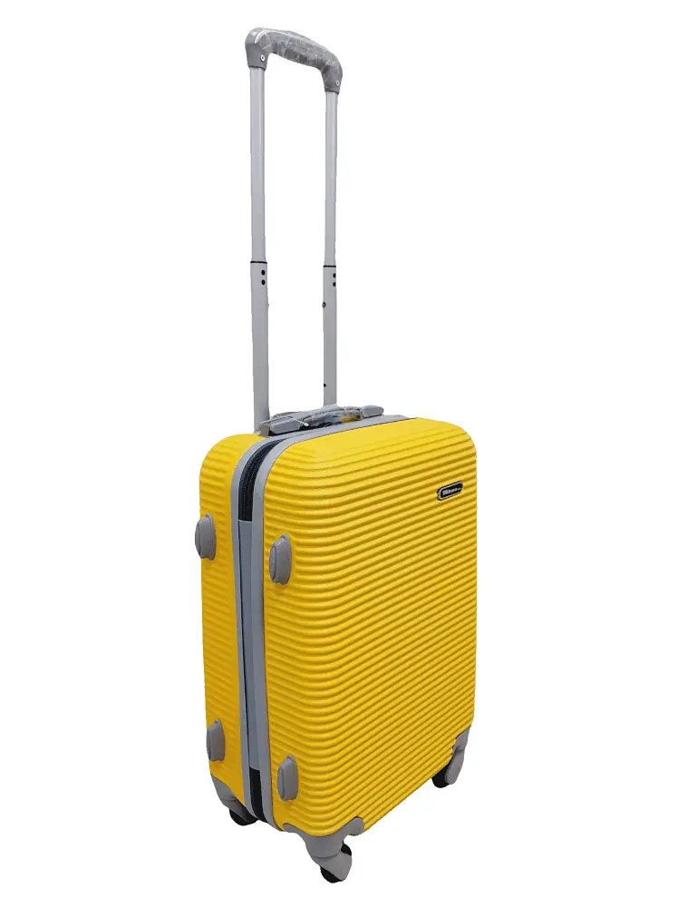 Валіза маленька S ABS-пластик Milano bag 004 56,5×39×24см 40л Жовтий - фото 2