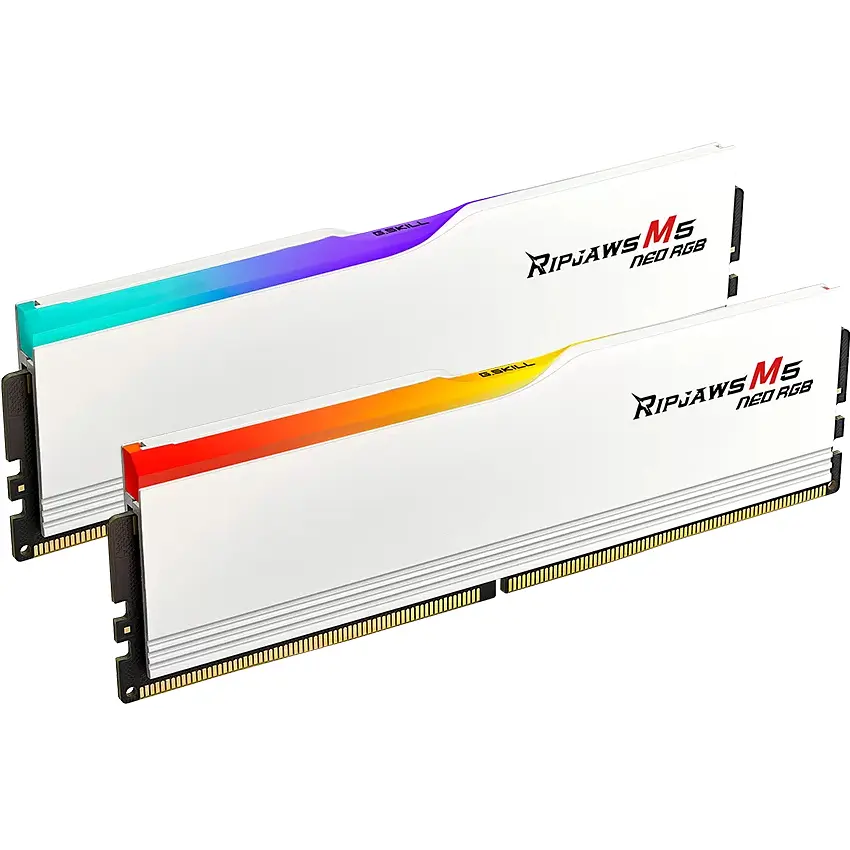 Модуль пам'ятi DDR5 2x16GB/6000 G.Skill Ripjaws M5 Neo RGB White (F5-6000J3636F16GX2-RM5NRW) - фото 4
