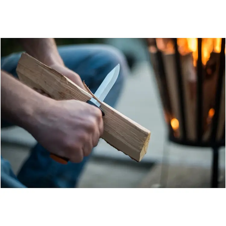 Ніж загального призначення Fiskars K40 з чохлом 125860 (1001622) - фото 3