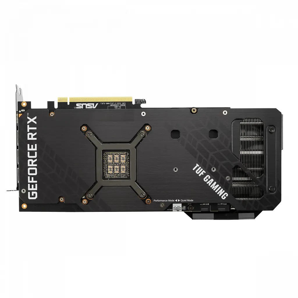 Відеокарта ASUS RTX 3080 10Gb TUF Gaming OC V2 LHR (TUF-RTX3080-O10G-V2-GAMING) (GDDR6X, 320 bit, PCI-E v4.0 x16) Б/в - фото 7