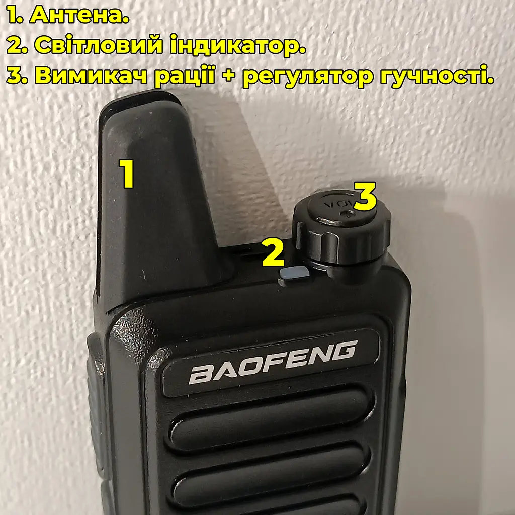 Комплект з двох рацій Baofeng BF-R5 - фото 5