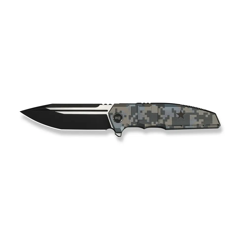 Ніж складаний туристичний Weknife Breach (9.8 см) Bohler M390 / Titanium піксель - фото 8