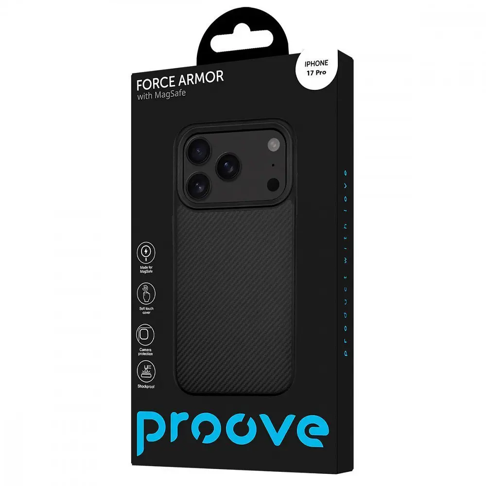 Чохол Proove Force Armor Case with Magnetic Ring iPhone 17 Pro - фото 2