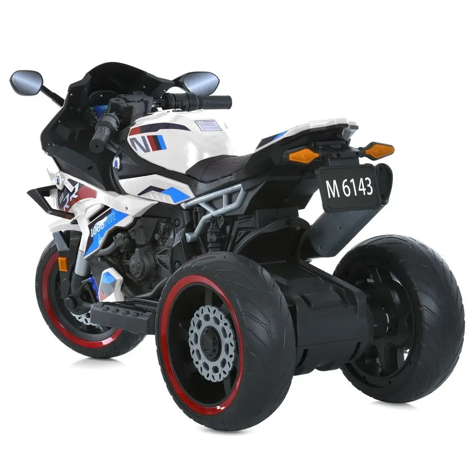 Дитячий електромобіль Bambi Мотоцикл M 6143EL-1 до 30 кг - фото 2