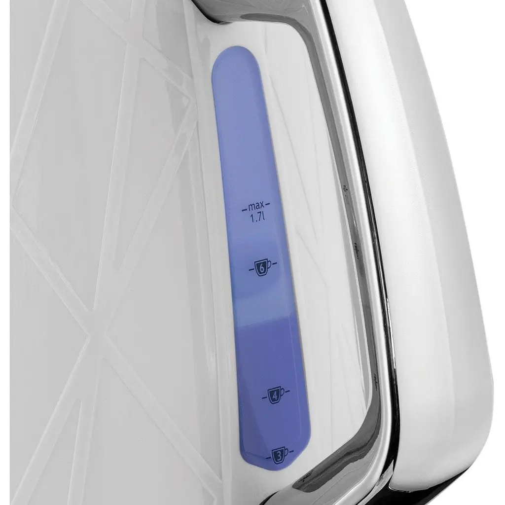Електрочайник Russell Hobbs Structure 1.7 л біло-сріблястий (28080-70) - фото 4