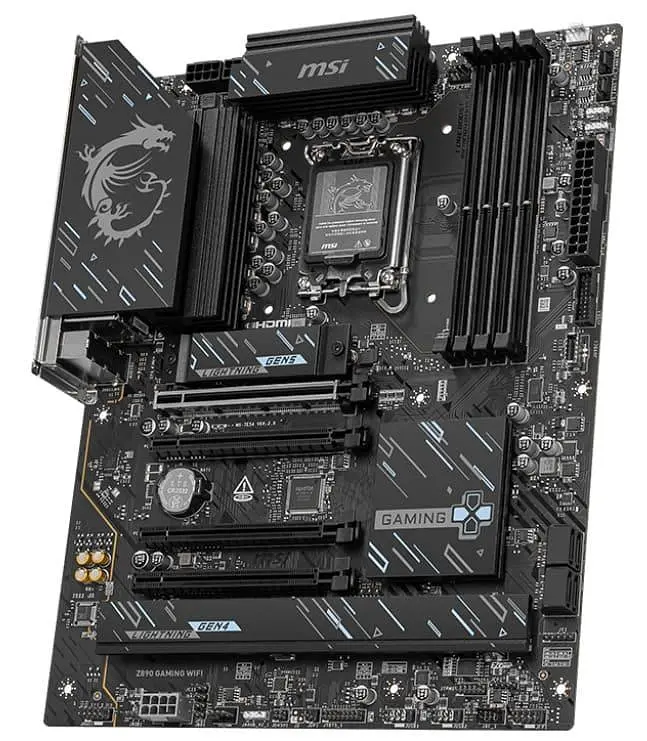 Материнська плата MSI Z890 GAMING WIFI (Z890 GAMING WIFI) (Socket 1851, Intel Z890, ATX) - фото 3