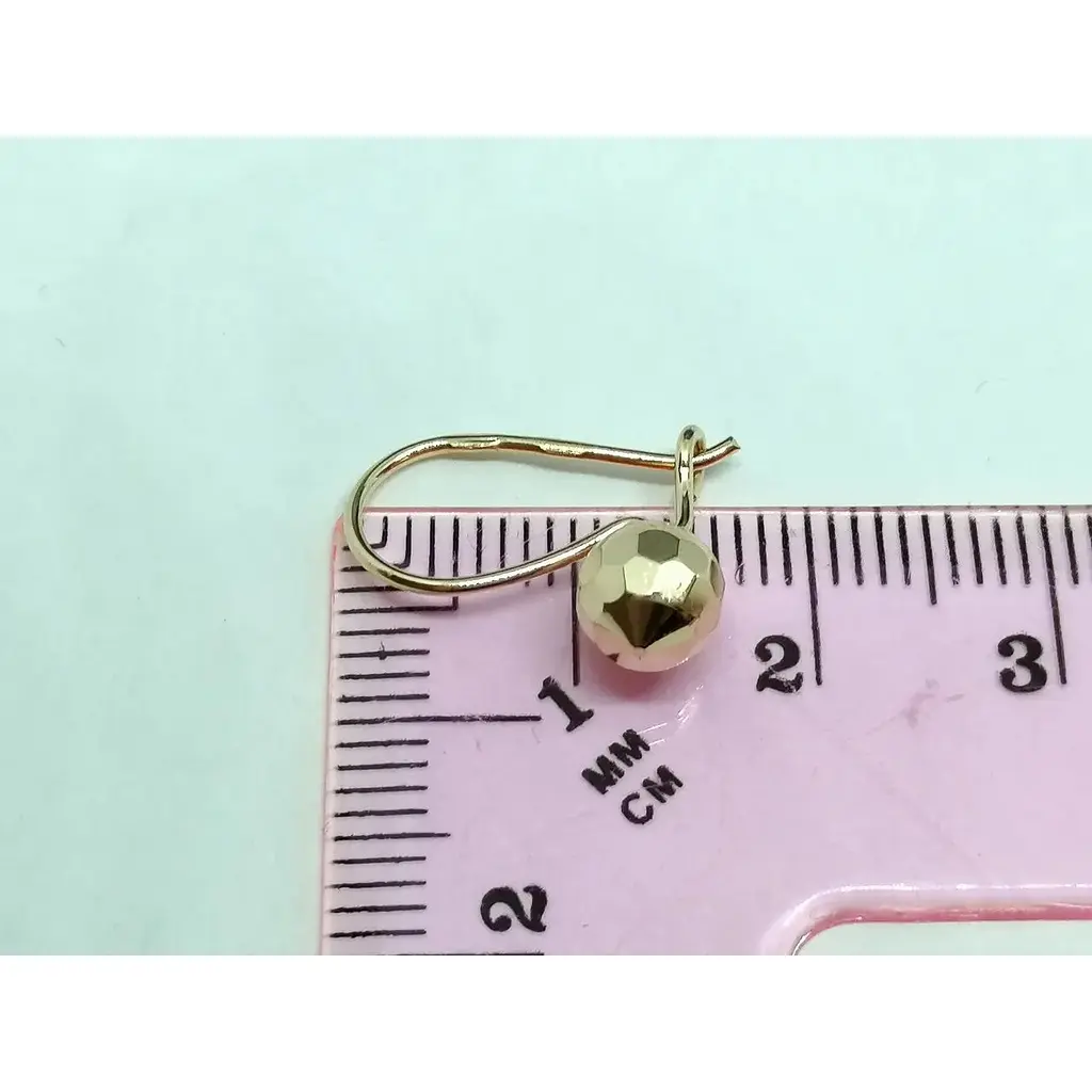 Золоті сережки Столична Ювелірна Фабрика Кулі. 106775 - фото 5