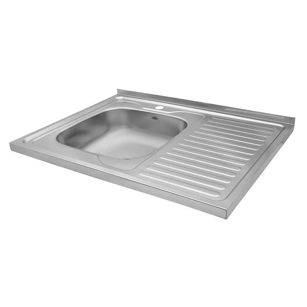 Кухонна мийка Kroner KRP Dekor - 6080L (0,6 мм) (CV022814) - фото 5