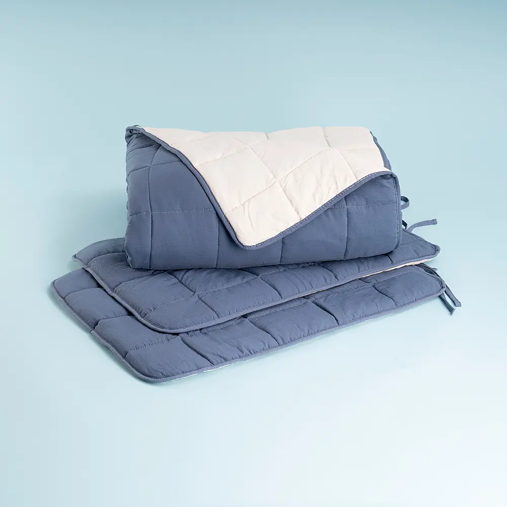 Комплект одеяла 220x240 см + 2 подушки + 2 наволочки Egeo Life Denim Othello pbe0051446 - фото 4