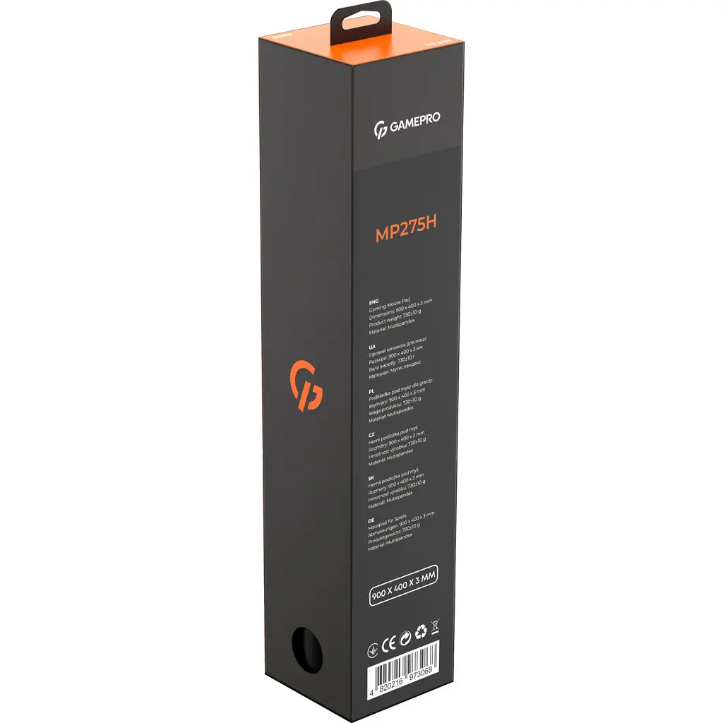 Килимок для мишки GamePro MP275H Black (MP275H) - фото 7
