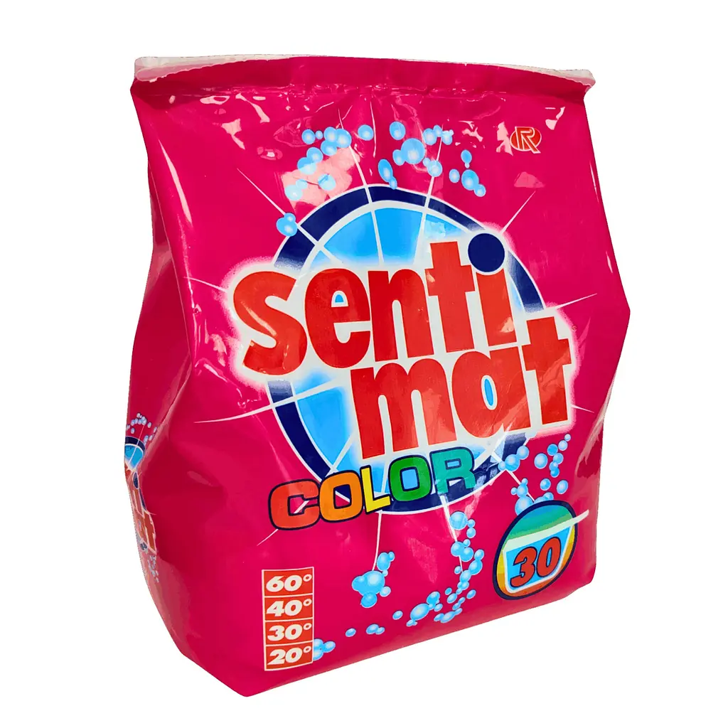 Пральний порошок для кольорових тканин засіб для прання Sentimat Color 2.55 кг - фото 2