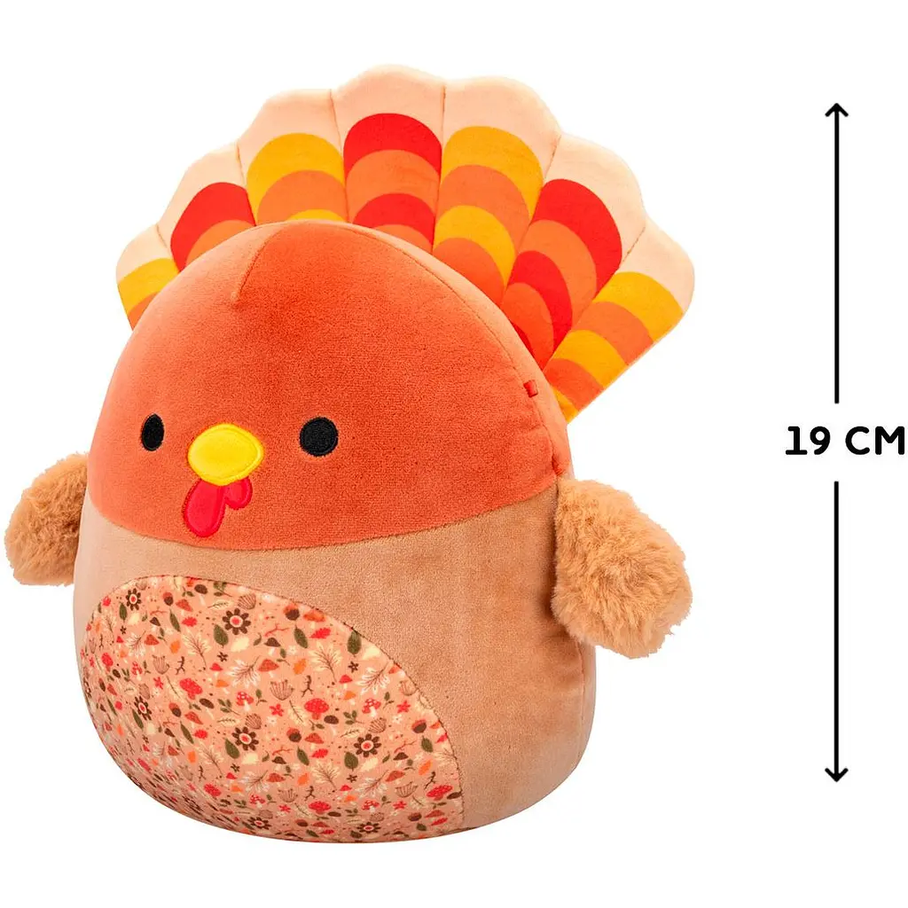 М'яка іграшка Squishmallows Індик Гобріанна 19 см різнобарвний (SQHV00029) - фото 7