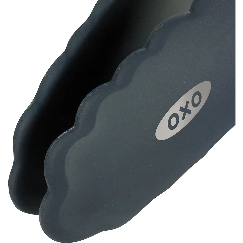 Щипцы кухонные с силиконом OXO Good Grips 23 см черные (1101880) - фото 3