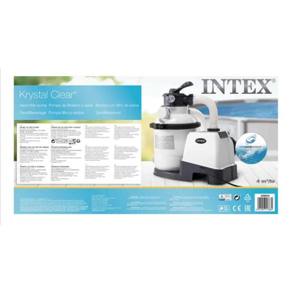 Пісочний фільтр-насос Intex 26644, 4500 л/год - фото 3