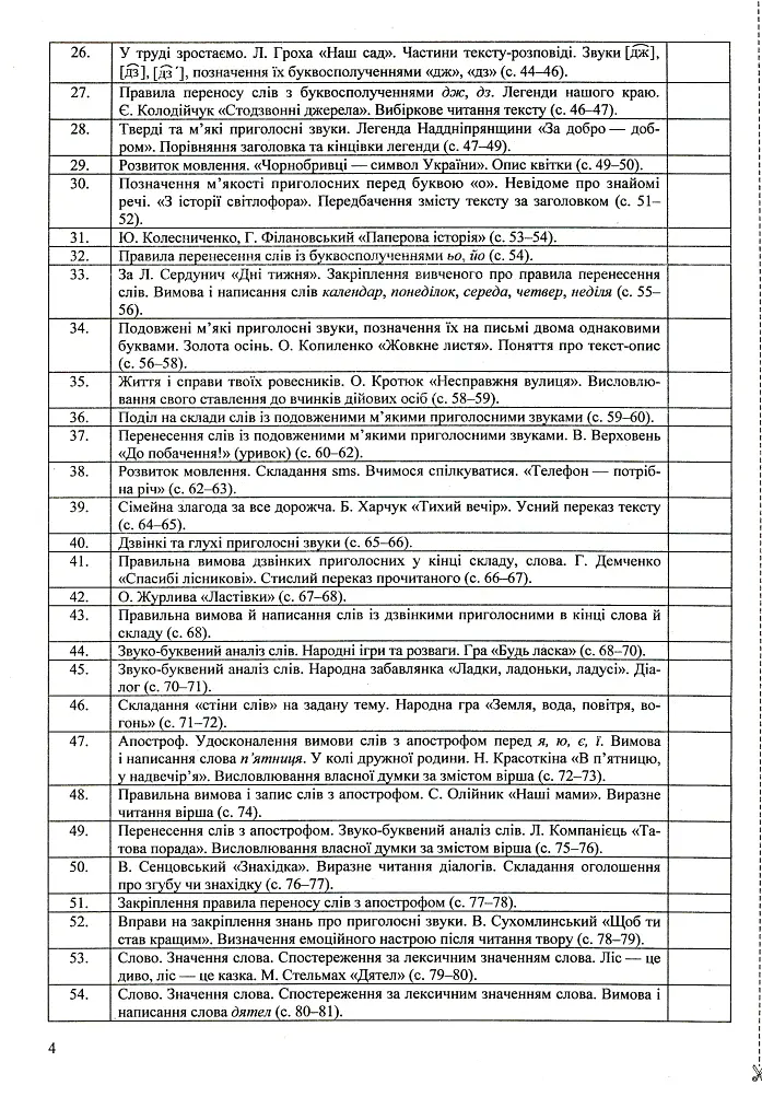Українська мова та читання. Розробки уроків. 2 клас - Ольга Придаток - фото 4