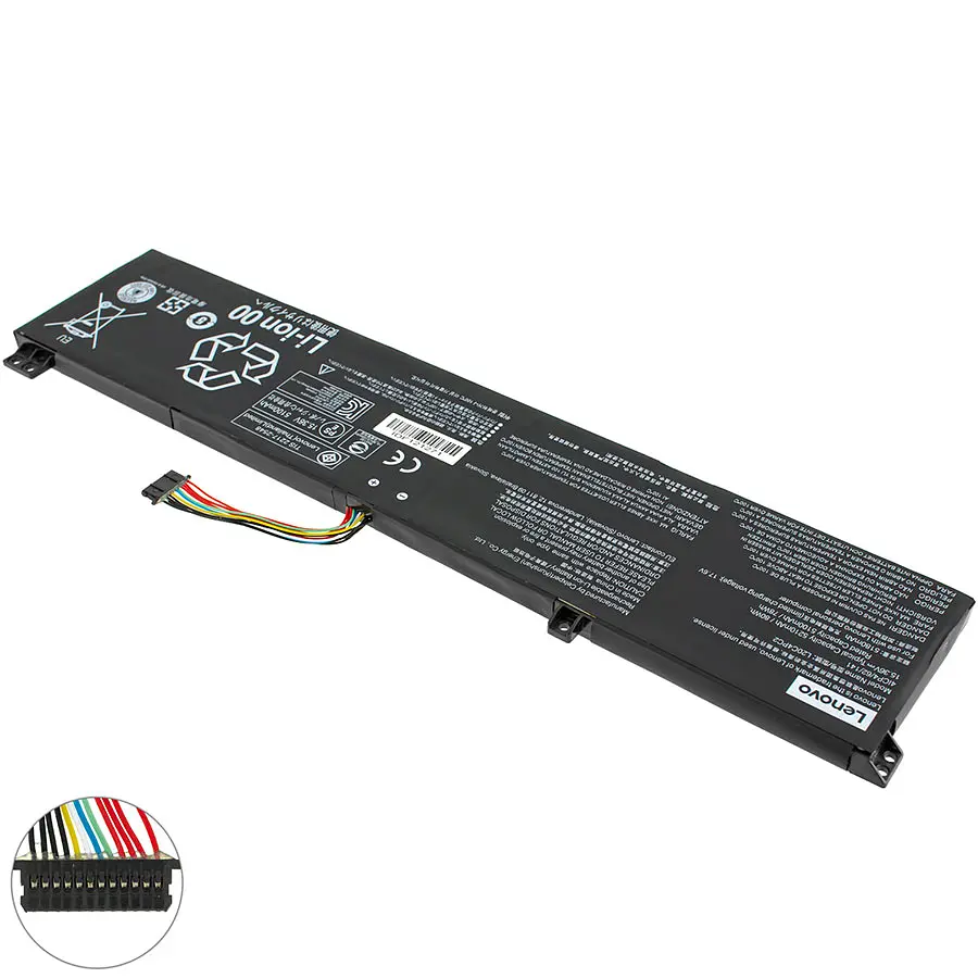 Батарея для ноутбука Lenovo L20M4PC2 (Legion 5 17ACH6, 17ITH6) 15.36V 5210 mAh 80Wh Black (SSB11B53884) - фото 2