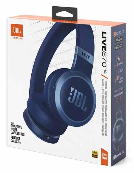 Гарнітура JBL LIVE 670NC Blue (JBLLIVE670NCBLU) - фото 11