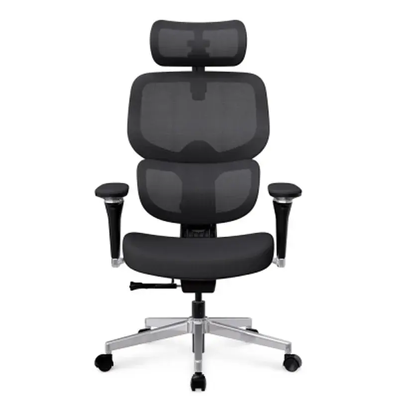 Офісне крісло Mealux D2 Air Fabric Black (HF-D2 F/B) - фото 2