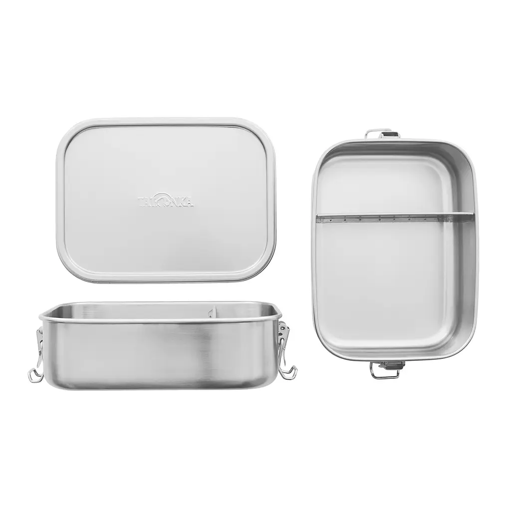 Контейнер для їжі Tatonka Lunch Box II 1000 Lock Сріблястий - фото 2
