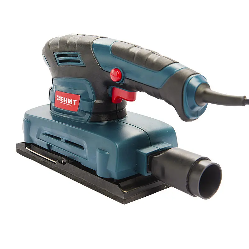 ZENIT Шліфмашина вібраційна ЗВШ-3790 370Вт платформа 90х187 11500кол/хв 1.4кг - фото 3