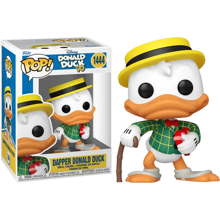 Фігурка Funko Pop Disney 90th Donald Duck Dapper Дісней Дональд Дак 10 см (FP D DD 1444) - фото 2