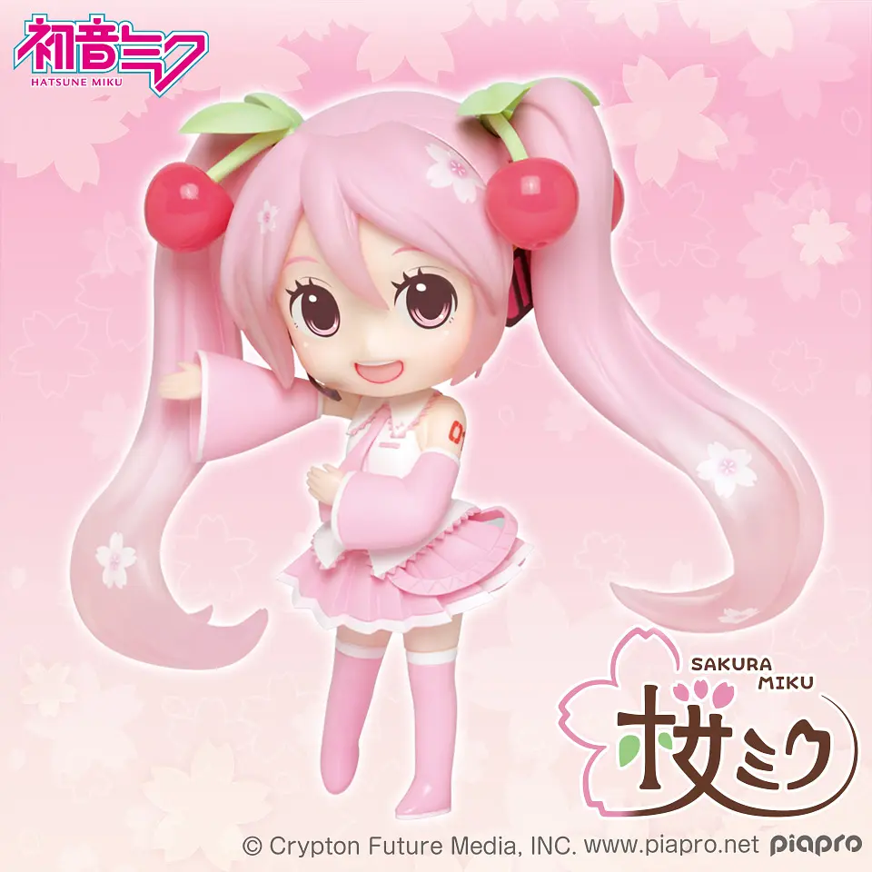 Фігурка Taito Сакура Міку Doll Crystal Sakura Miku 14 см T V SMDC 14 - фото 3